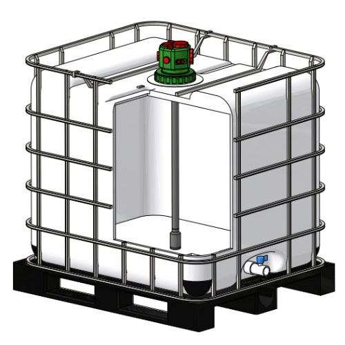 Sauglanze aus PP für MULTI FLEX BLOCK mit PTFE Kugel und EPDM Dichtung